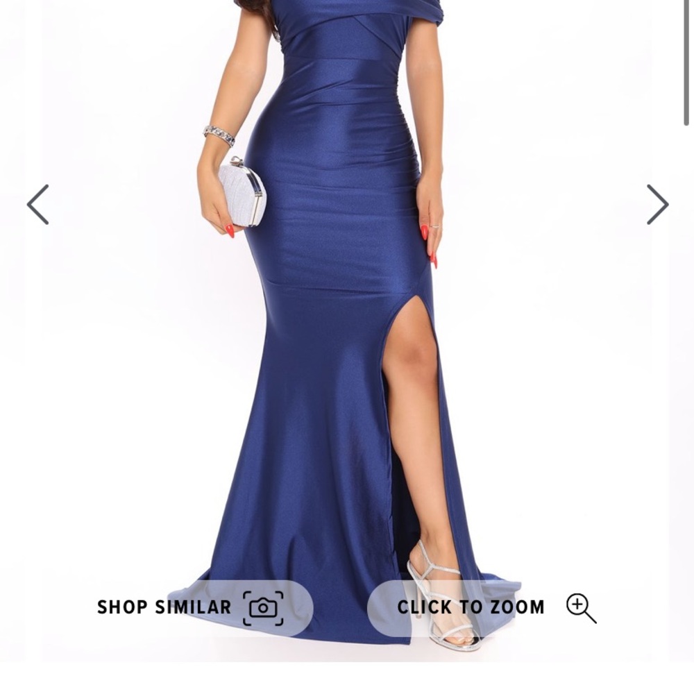 Navy Blue Gown